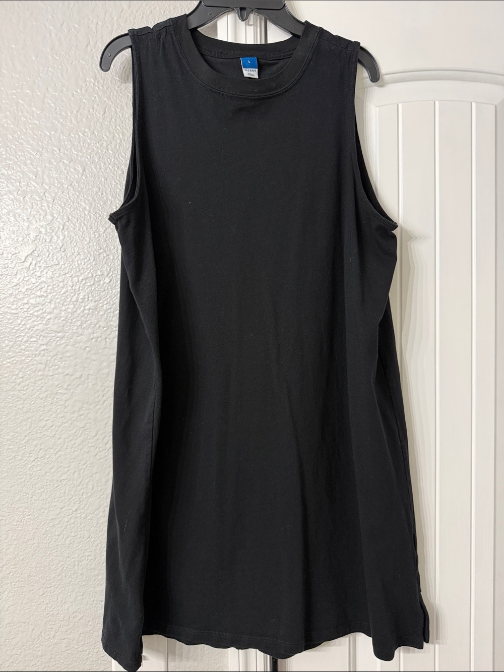 Black Sleeveless Tank Dress - Old Navy